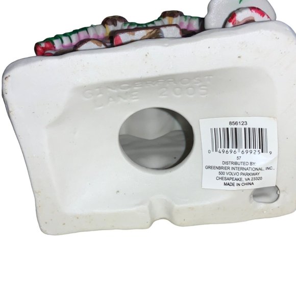 Gingerfrost Lane 2005 Cake Store Christmas Village Gingerbread House Style - Picture 10 of 11